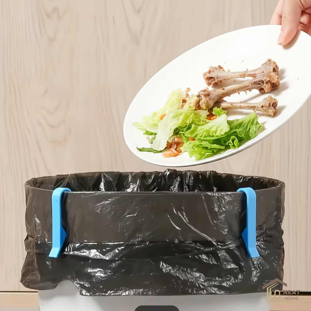 NeatHome™ CleanClip — Bin Liner Holder (12 pieces)